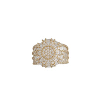 Round CZ Ring (14K)