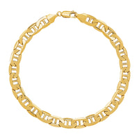 Flat Mariner Bracelet (14K).