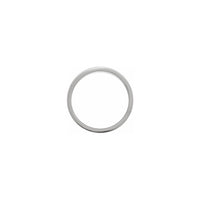 Chevron and Dots Pattern Ring (Silver) side- Popular Jewelry - New York