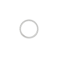 Rope Band (Silver) setting - Popular Jewelry - New York