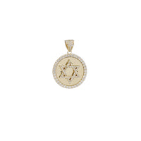 Star of David Medallion Pendant (14K)