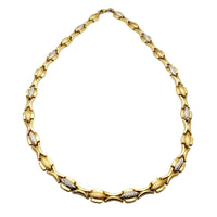 Two Tone Fancy Chain (14K)