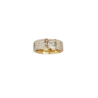 Two-Tone Diamond Cut Ring (14K)