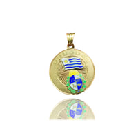 Uruguay Yellow Gold Pendant (14K)