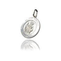Saint Jude Thadoeus / Pray For Us Pendant (Sterling Silver)