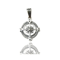 Compass Pendant (Sterling Silver)