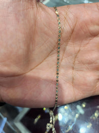 Two-Tone Diamond-Cut Valentino Necklace (18K)