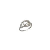 Zirconia Heart Ring (Silver)