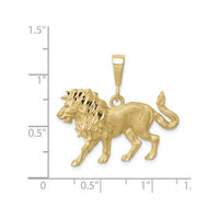Lion Pendant (10K) scale - Popular Jewelry - New York