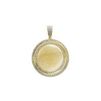 Round Diamond Picture Pendant (10K)