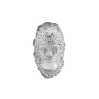 3D Egyptian Cleopatra Ring (Silver) Popular Jewelry New York