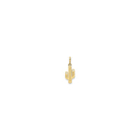 Cactus CZ Pendant (14K) front - Popular Jewelry - New York