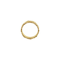 Celtic-Inspired Trinity Eternity Ring yellow (14K) setting - Popular Jewelry - New York
