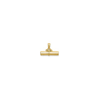 Diploma 3D Pendant (14K) back - Popular Jewelry - New York