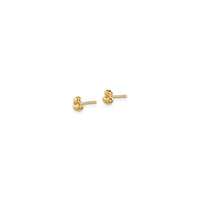 Ducky Stud Earrings (14K) side - Popular Jewelry - New York
