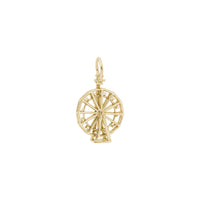 Ferris Wheel Pendant yellow (14K) main - Popular Jewelry - New York