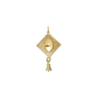 Graduation Cap with Pearl Pendant (14K) back - Popular Jewelry - New York