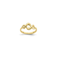 Intertwined Freeform Ring (14K) main - Popular Jewelry - New York