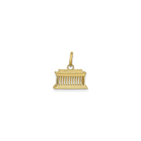 Lincoln Memorial Charm (14K) front - Popular Jewelry - New York