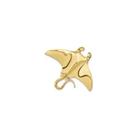Manta Ray Charm (14K) front - Popular Jewelry - New York