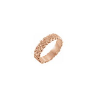 Celtic-Inspired Trinity Eternity Ring rose (14K) main - Popular Jewelry - New York
