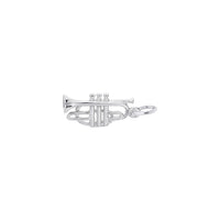 Cornet Charm white (14K) main - Popular Jewelry - New York