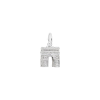 L’Arc de Triomphe Charm white (14K) main - Popular Jewelry - New York
