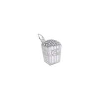 Movie Popcorn Charm white (14K) main - Popular Jewelry - New York