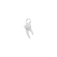 Tooth Charm white (14K) main - Popular Jewelry - New York