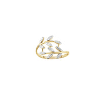 Bypassing Leaves Ring (14K) main - Popular Jewelry - New York