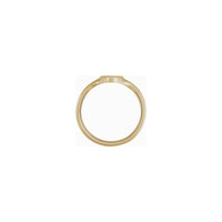 Celestial Oval Signet Ring (14K) setting - Popular Jewelry - New York