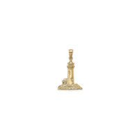 Classic Lighthouse Pendant (14K) front - Popular Jewelry - New York