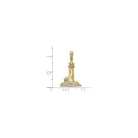 Classic Lighthouse Pendant (14K) scale - Popular Jewelry - New York