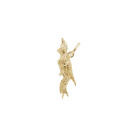 Cockatoo Bird Charm yellow (14K) main - Popular Jewelry - New York