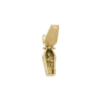 Coffin Charm yellow (14K) open - Popular Jewelry - New York
