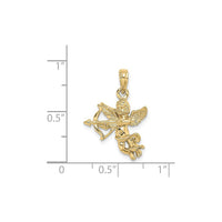 Cupid with Bow and Arrow Pendant (14K) scale - Popular Jewelry - New York