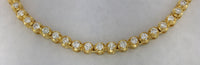 Diamond Tennis Necklace - Buttercup Setting (14K) Popular Jewelry - New York