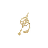 Dream Catcher Charm yellow (14K) main - Popular Jewelry - New York