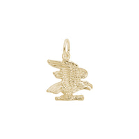 Eagle Charm yellow (14K) main - Popular Jewelry - New York