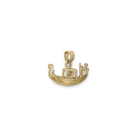 Gondola 3D Pendant (14K) diagonal - Popular Jewelry - New York