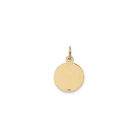 Graduation Day Medal Pendant (14K) back - Popular Jewelry - New York