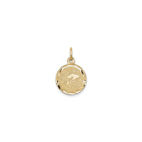 Graduation Day Medal Pendant (14K) front - Popular Jewelry - New York