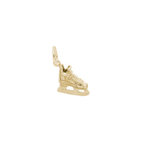 Hockey Skate Charm yellow (14K) main - Popular Jewelry - New York