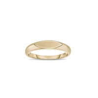 Horizontal Marquise Signet Ring (14K) Popular Jewelry - New York