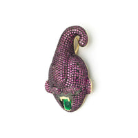 Kid Buu Head Diamond Pendant (14K) side 2 - Popular Jewelry - New York