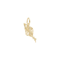 Kite Charm yellow (14K) main - Popular Jewelry - New York