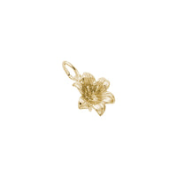 Lily Flower Charm yellow (14K) main - Popular Jewelry - New York