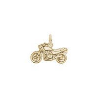 Motorcycle Charm yellow (14k) main - Popular Jewelry - New York