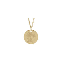 Narcissus December Birth Flower Pendant (14K) preview - Popular Jewelry - New York