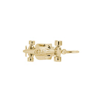Open Wheel Race Car Charm yellow (14K) up - Popular Jewelry - New York